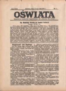 Oświata: bezpłatny dodatek tygodniowy do "Gazety Polskiej" 1935.01.27 R.23 Nr4