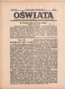 Oświata: bezpłatny dodatek tygodniowy do "Gazety Polskiej" 1935.02.10 R.23 Nr6