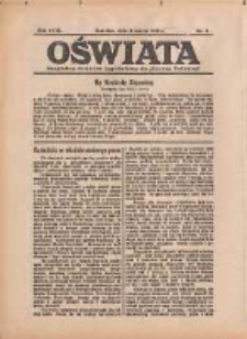 Oświata: bezpłatny dodatek tygodniowy do "Gazety Polskiej" 1935.03.03 R.23 Nr9