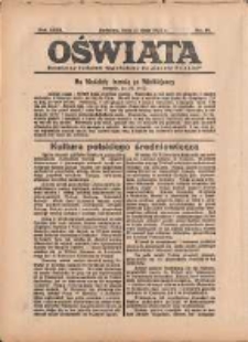 Oświata: bezpłatny dodatek tygodniowy do "Gazety Polskiej" 1935.05.12 R.23 Nr19