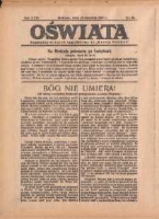 Oświata: bezpłatny dodatek tygodniowy do "Gazety Polskiej" 1935.08.25 R.23 Nr34