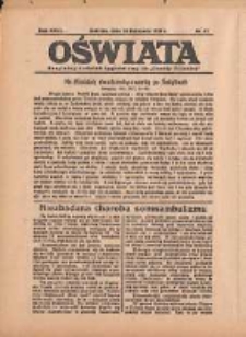 Oświata: bezpłatny dodatek tygodniowy do "Gazety Polskiej" 1935.11.24 R.23 Nr47