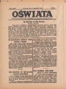 Oświata: bezpłatny dodatek tygodniowy do "Gazety Polskiej" 1935.12.15 R.23 Nr50