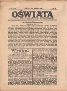 Oświata: bezpłatny dodatek tygodniowy do "Gazety Polskiej" 1936.02.09 R.24 Nr6