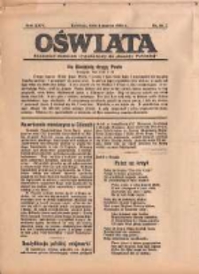 Oświata: bezpłatny dodatek tygodniowy do "Gazety Polskiej" 1936.03.08 R.24 Nr10