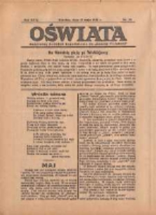 Oświata: bezpłatny dodatek tygodniowy do "Gazety Polskiej" 1936.05.17 R.24 Nr20