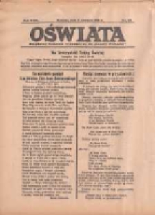 Oświata: bezpłatny dodatek tygodniowy do "Gazety Polskiej" 1936.06.07 R.24 Nr23