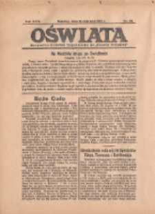 Oświata: bezpłatny dodatek tygodniowy do "Gazety Polskiej" 1936.06.14 R.24 Nr24