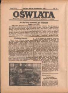 Oświata: bezpłatny dodatek tygodniowy do "Gazety Polskiej" 1936.10.18 R.24 Nr42