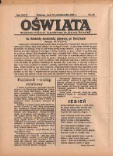 Oświata: bezpłatny dodatek tygodniowy do "Gazety Polskiej" 1936.10.25 R.24 Nr43