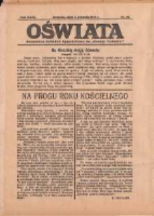 Oświata: bezpłatny dodatek tygodniowy do "Gazety Polskiej" 1936.12.06 R.24 Nr49