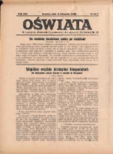 Oświata: bezpłatny dodatek tygodniowy do "Gazety Polskiej" 1937.11.14 R.25 Nr46