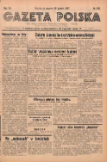 Gazeta Polska: codzienne pismo polsko-katolickie dla wszystkich stanów 1937.12.16 R.41 Nr289