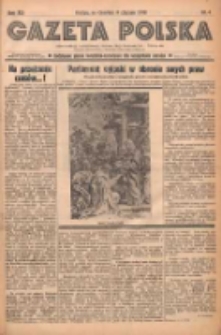 Gazeta Polska: codzienne pismo polsko-katolickie dla wszystkich stanów 1938.01.06 R.42 Nr4