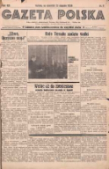 Gazeta Polska: codzienne pismo polsko-katolickie dla wszystkich stanów 1938.01.13 R.42 Nr9