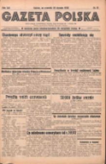Gazeta Polska: codzienne pismo polsko-katolickie dla wszystkich stanów 1938.01.20 R.42 Nr15