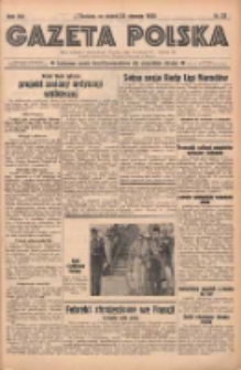Gazeta Polska: codzienne pismo polsko-katolickie dla wszystkich stanów 1938.01.28 R.42 Nr22