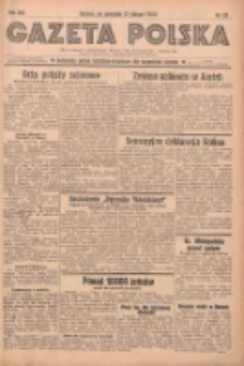 Gazeta Polska: codzienne pismo polsko-katolickie dla wszystkich stanów 1938.02.17 R.42 Nr38
