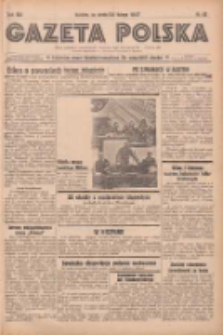 Gazeta Polska: codzienne pismo polsko-katolickie dla wszystkich stanów 1938.02.23 R.42 Nr43