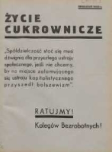 Życie Cukrownicze : miesięcznik : organ Zw. Zaw. Pracownik&oacute;w Przemysłu Cukrowniczego w Rzeczypospolitej Polskiej 1932.12.01 R.10 Nr12