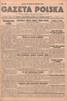Gazeta Polska: codzienne pismo polsko-katolickie dla wszystkich stanów 1938.04.23 R.42 Nr94