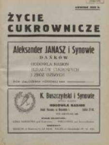Życie Cukrownicze : miesięcznik : organ Zw. Zaw. Pracownik&oacute;w Przemysłu Cukrowniczego w Rzeczypospolitej Polskiej 1933.04.15 R.11 Nr4