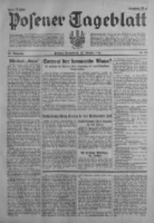 Posener Tageblatt 1936.01.25 Jg.75 Nr20