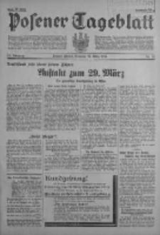 Posener Tageblatt 1936.03.29 Jg.75 Nr75