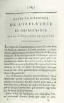 Archives litt&eacute;raires de l'Europe: ou m&eacute;langes de litt&eacute;rature, d'histoire et de philosophie par une soci&eacute;t&eacute; de gens de lettres. Suivis d'une Gazette litt&eacute;raire universelle. 1805 T.5 No.15