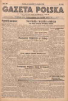 Gazeta Polska: codzienne pismo polsko-katolickie dla wszystkich stanów 1938.08.11 R.42 Nr183