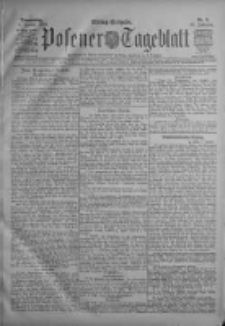 Posener Tageblatt 1910.01.06 Jg.49 Nr8