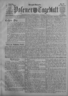 Posener Tageblatt 1910.02.27 Jg.49 Nr97