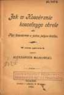 Jak w Kosc&eacute;rznie koscelnygo obrele abo Pięc kawaler&oacute;w a jedna jedyno brutka: w osem spiewach