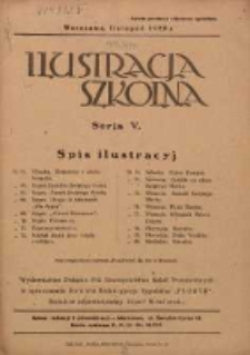 Ilustracja Szkolna 1929 listopad Ser.V Nr il. 65/80