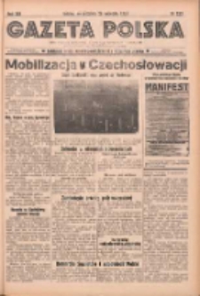 Gazeta Polska: codzienne pismo polsko-katolickie dla wszystkich stanów 1938.09.25 R.42 Nr222
