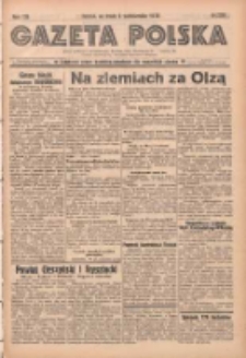 Gazeta Polska: codzienne pismo polsko-katolickie dla wszystkich stanów 1938.10.05 R.42 Nr230
