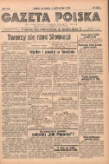 Gazeta Polska: codzienne pismo polsko-katolickie dla wszystkich stanów 1938.10.08 R.42 Nr233