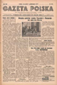 Gazeta Polska: codzienne pismo polsko-katolickie dla wszystkich stanów 1938.10.11 R.42 Nr235