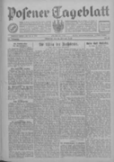 Posener Tageblatt 1930.02.26 Jg.69 Nr47