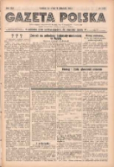 Gazeta Polska: codzienne pismo polsko-katolickie dla wszystkich stanów 1938.11.09 R.42 Nr260