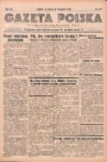 Gazeta Polska: codzienne pismo polsko-katolickie dla wszystkich stanów 1938.11.19 R.42 Nr268