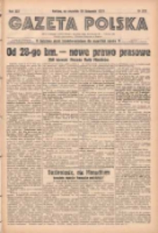 Gazeta Polska: codzienne pismo polsko-katolickie dla wszystkich stanów 1938.11.24 R.42 Nr272