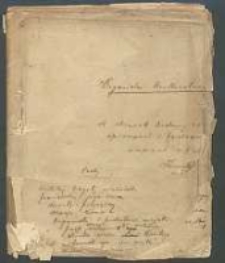 Organista konkuretnem[!]. Obrazek ludowy ze śpiewami i tańcami napisał w II aktach Kowalski[?]