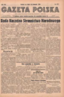 Gazeta Polska: codzienne pismo polsko-katolickie dla wszystkich stanów 1938.11.30 R.42 Nr277