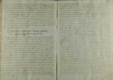 Odpowiedz Jana Zamoyskiego na list Karola Sudermańskiego, 06.1602