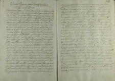 List Jana Zamoyskiego do papieża Klemensa VIII, Zamość 14.01.1605