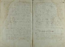 List papierza Klemensa VIII do króla Zygmunta III, Rzym 13.12.1603
