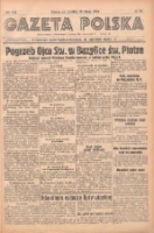 Gazeta Polska: codzienne pismo polsko-katolickie dla wszystkich stan&oacute;w 1939.02.16 R.43 Nr40