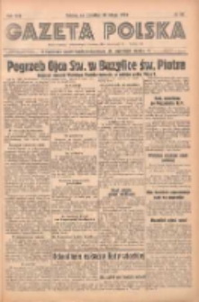 Gazeta Polska: codzienne pismo polsko-katolickie dla wszystkich stanów 1939.02.16 R.43 Nr40