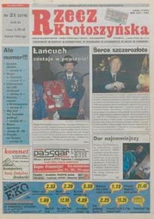Rzecz Krotoszyńska 2000.05.31 Nr21(278)